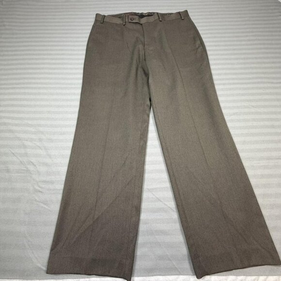 Lauren Ralph Lauren Other - Lauren Ralph Lauren Pants Mens 36x29 Brown Dress Slacks Flat Front Straight Leg
